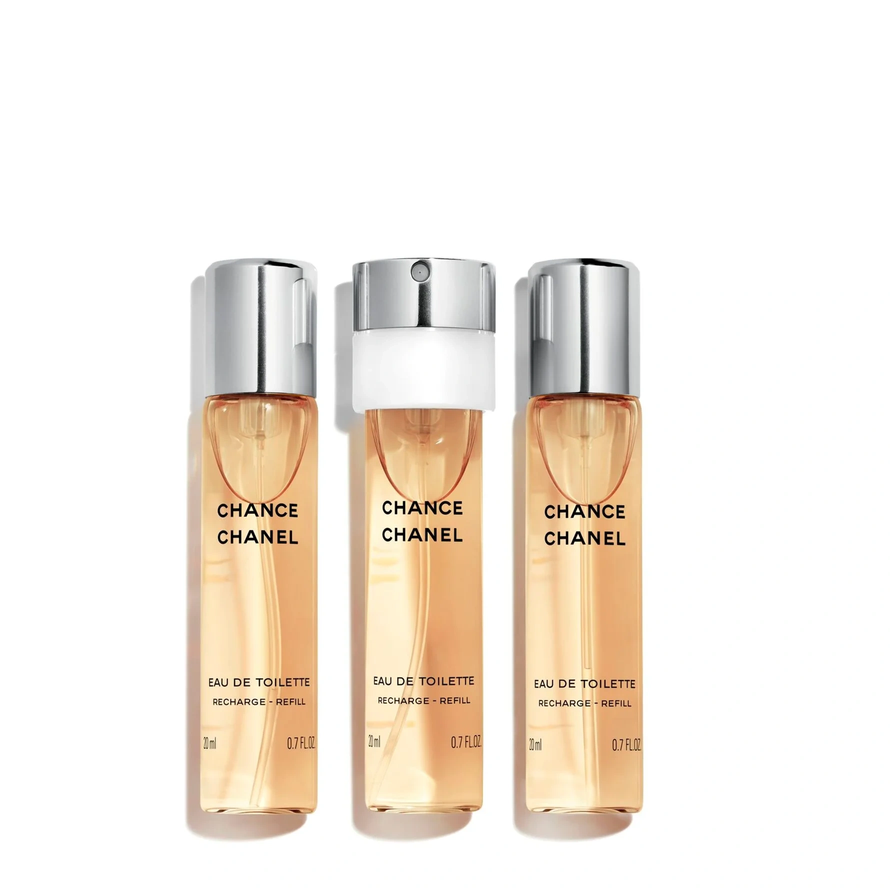 CHANEL EDT SPRAY 3 x 20 ml