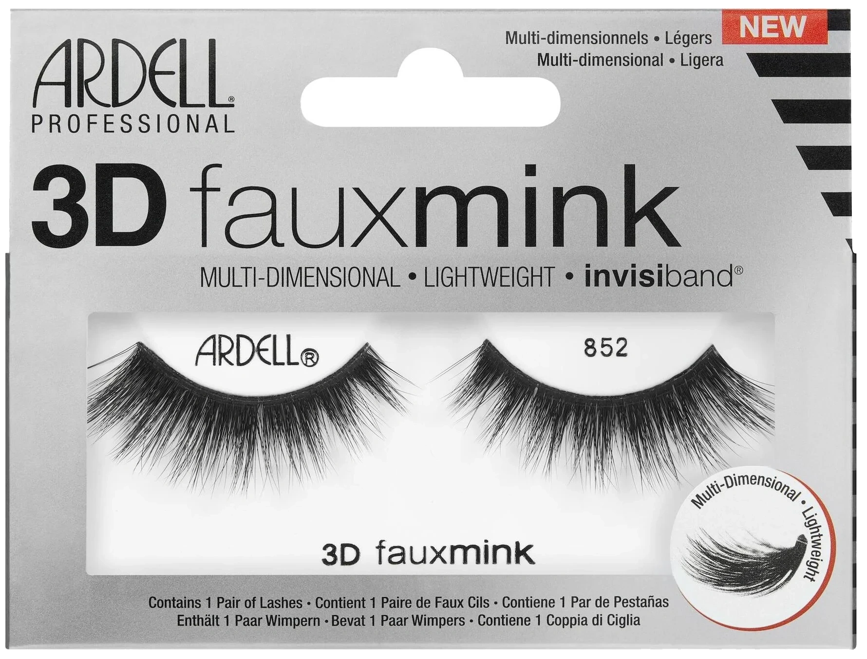 Ardell 3D Faux Mink False Lashes 852