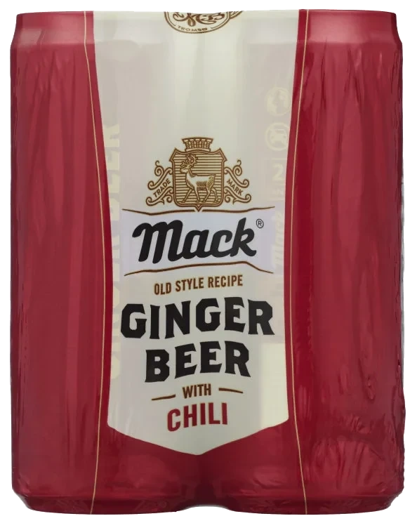 Mack Ginger Beer Chili 0,33lx4 boks