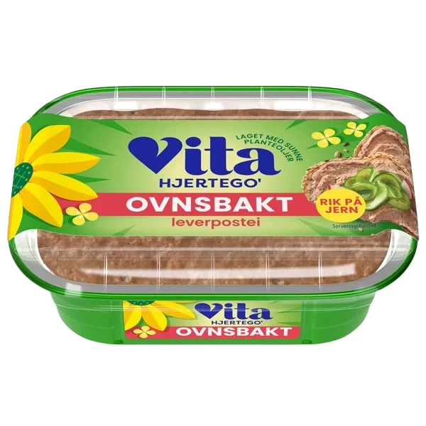 Vita Hjertego´ Ovnsbakt Postei 185g