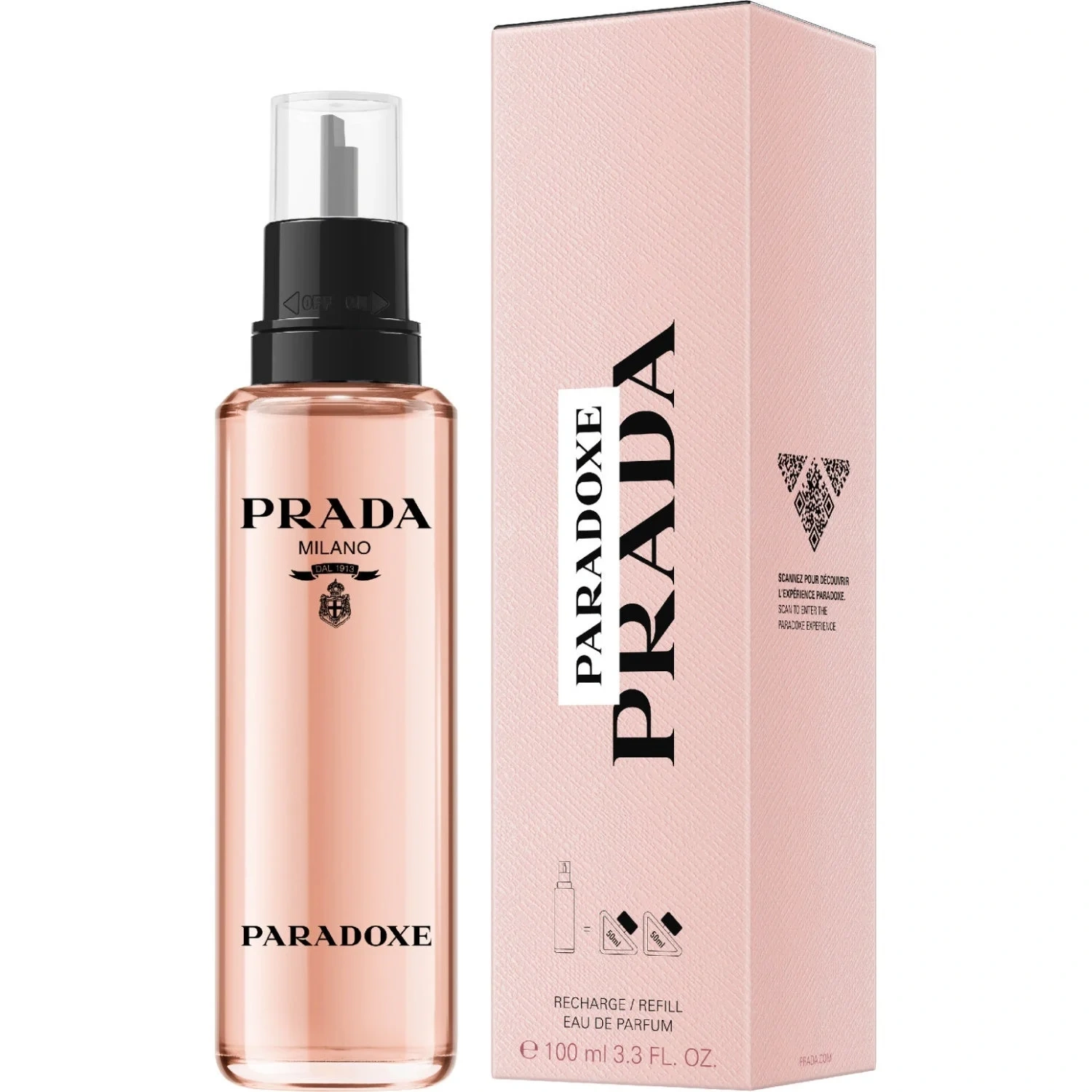 Prada Paradoxe Eau de Parfum 100 ml, Refill