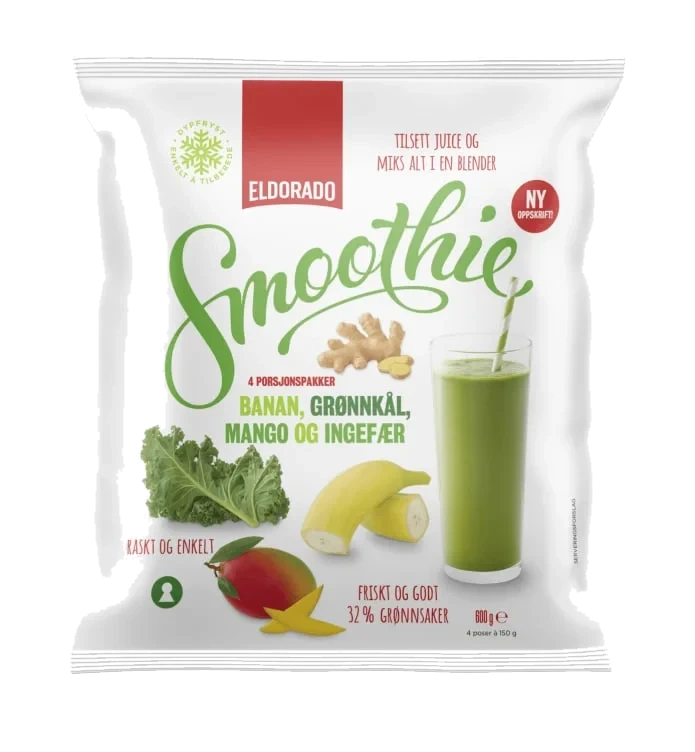 Smoothie Grønn 600g Eldorado