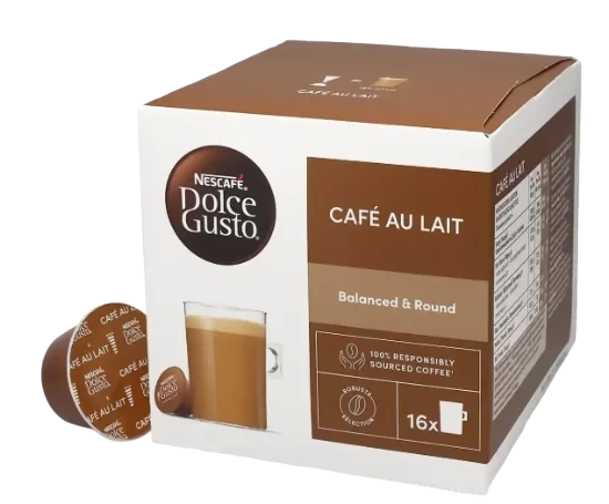 Dolce Gusto Cafe Au Lait 16 Kapsler