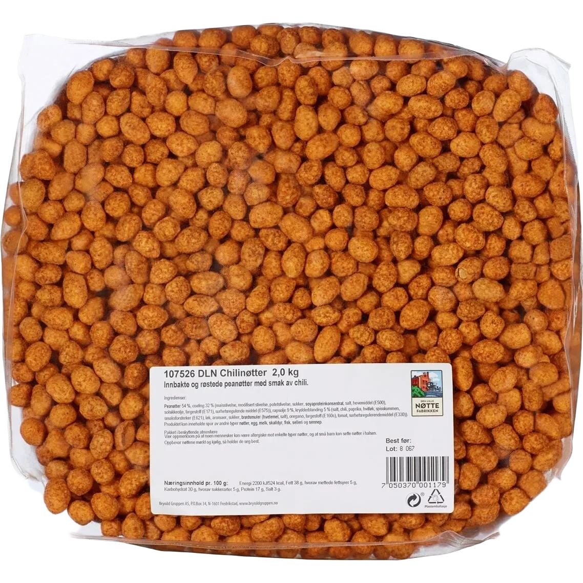 Chilinøtter 2kg