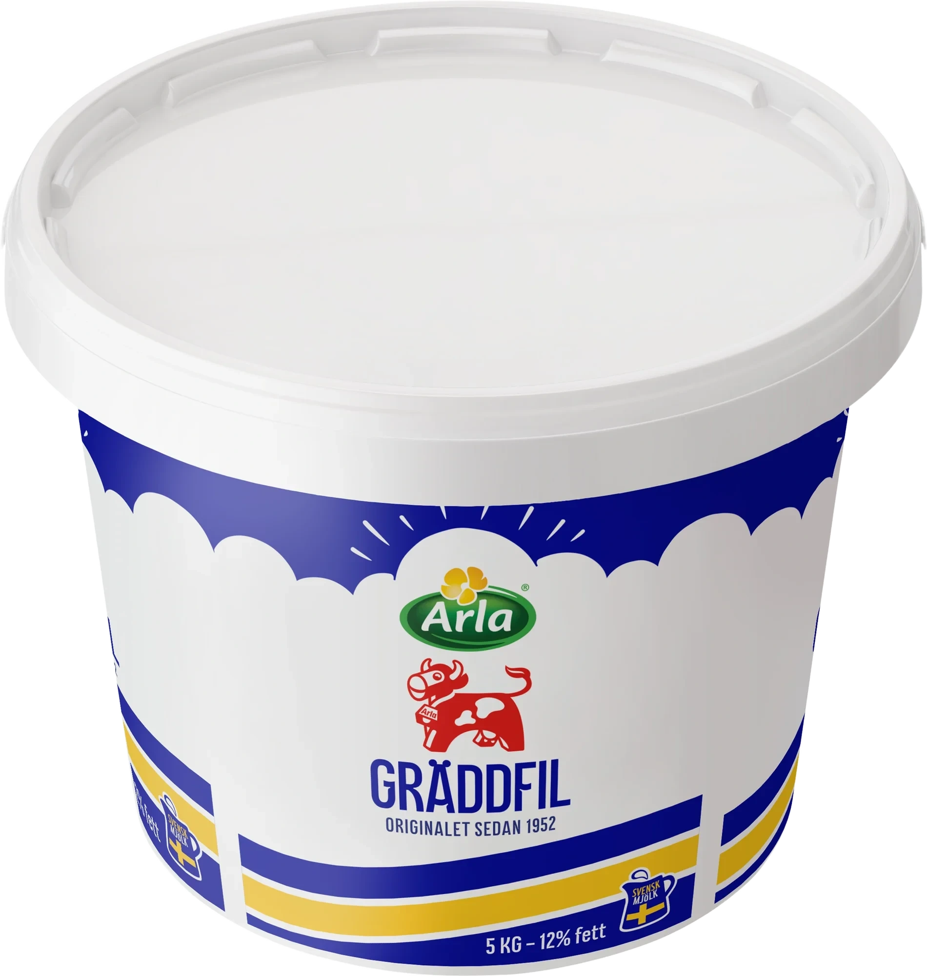 Gräddfil 12% hink