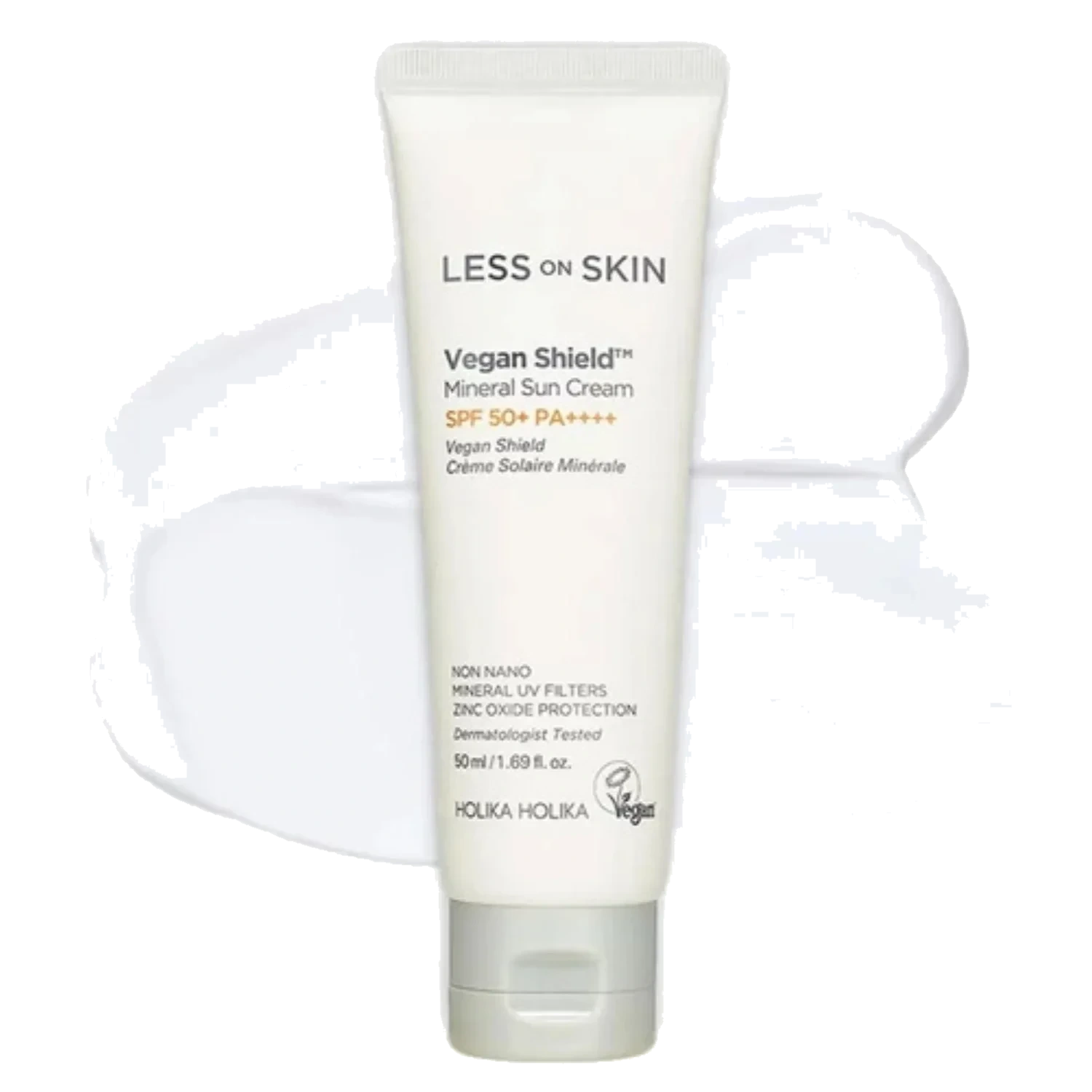 Holika Holika Less On Skin Vegan Shield Mineral Sun Cream SPF50+