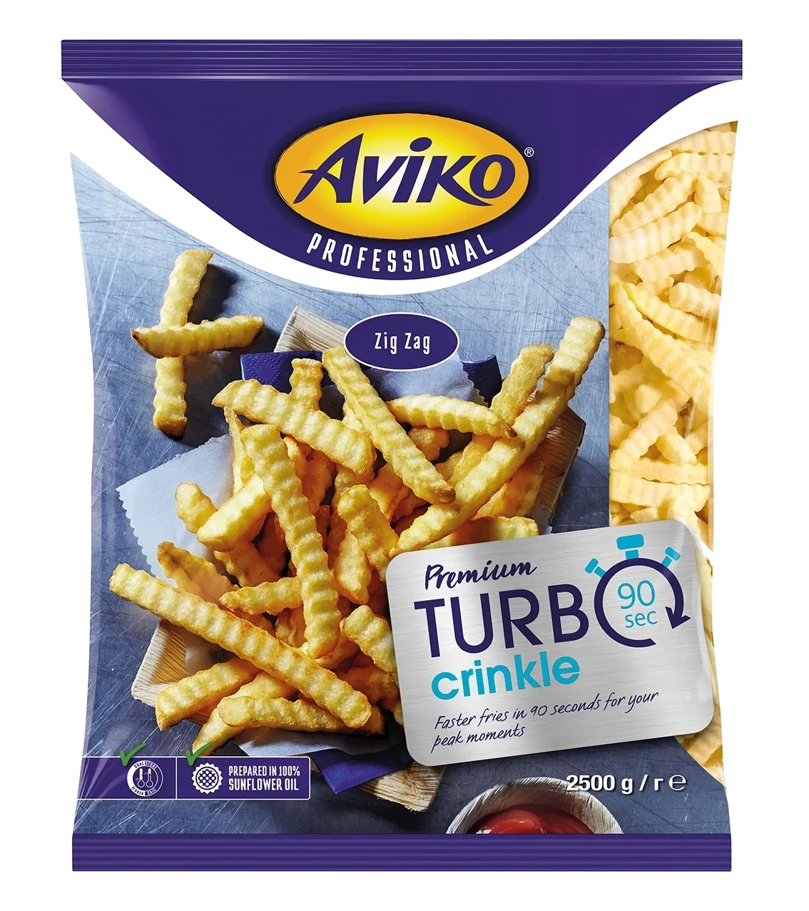 Pommes Frites Turbo Plus Zig Zag