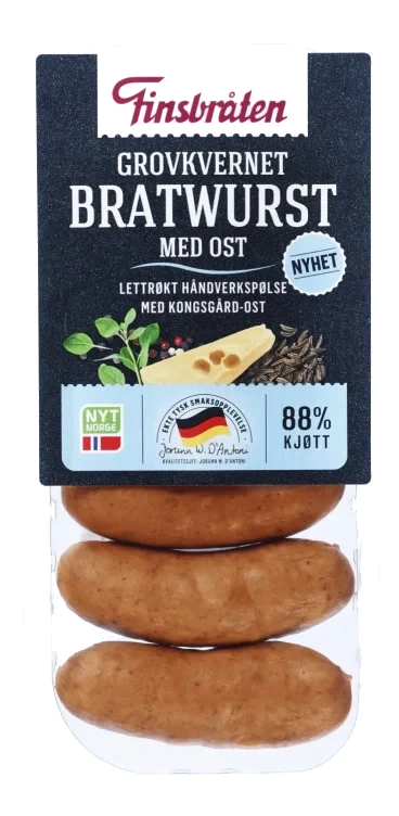 Bratwurst Grovkvernet 300g Finsbråten