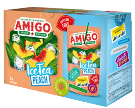 Amigo Icetea Peach 8x200ml