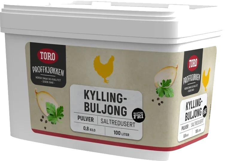 Toro Kyllingbuljong Saltred 800g