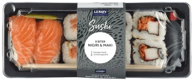 Sushi Maki Nigiri 8 Bit Lerøy