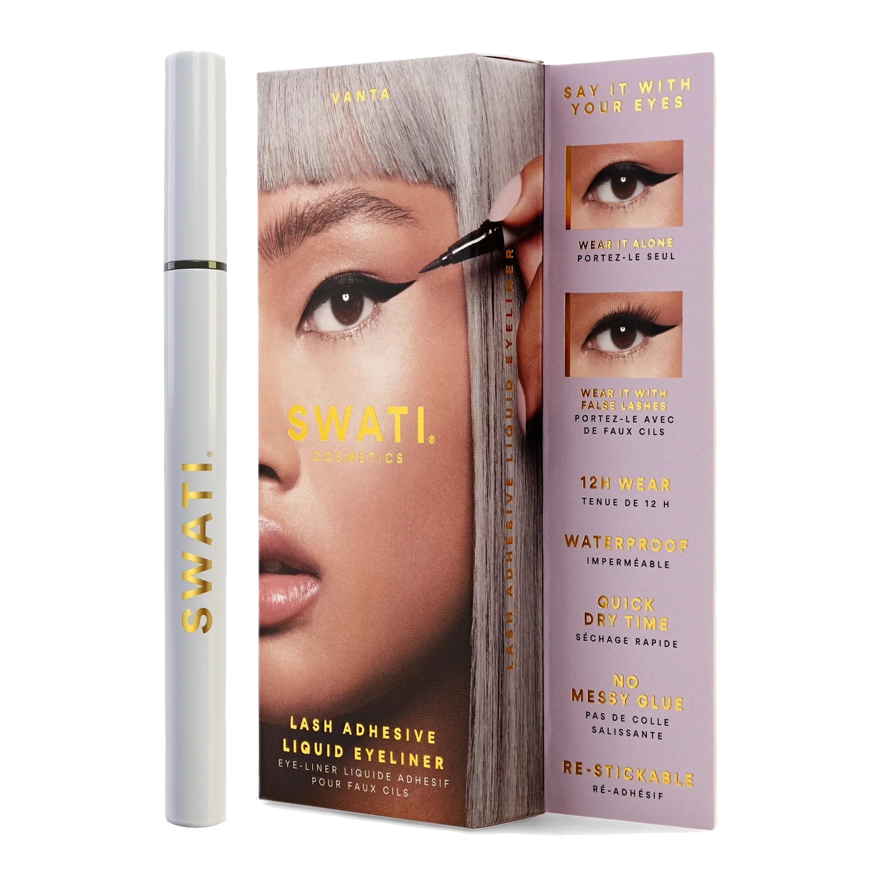 SWATI Cosmetics Vanta Lash Adhesive Liquid Eyeliner