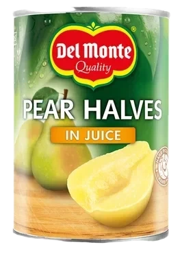 Del Monte Pærerhalver i Juice 415g
