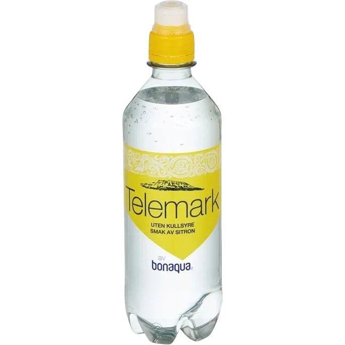 Telemark Kildevann U/Kullsyre M/Sportscap Sitron 24x0,5l