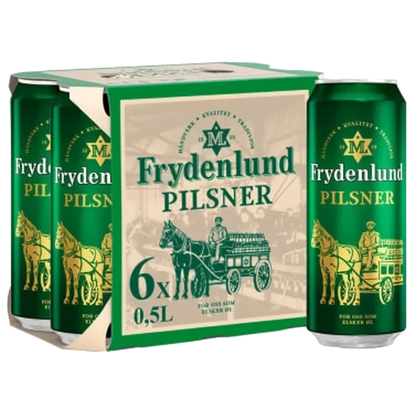 Frydenlund Pilsner Boks 6x0,5