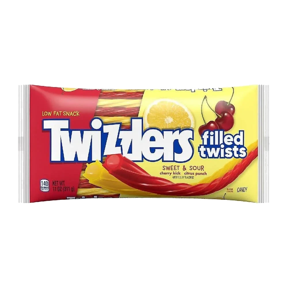 Twizzlers Filled Twists Sweet & Sour 312 g DATOVARE