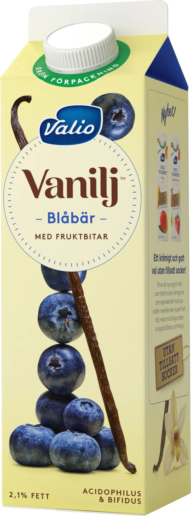 Vaniljyoghurt Blåbär