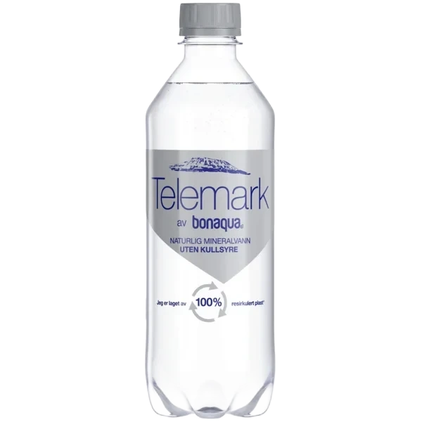Telemark Kildevann U/Kullsyre Naturell 24x0,5l