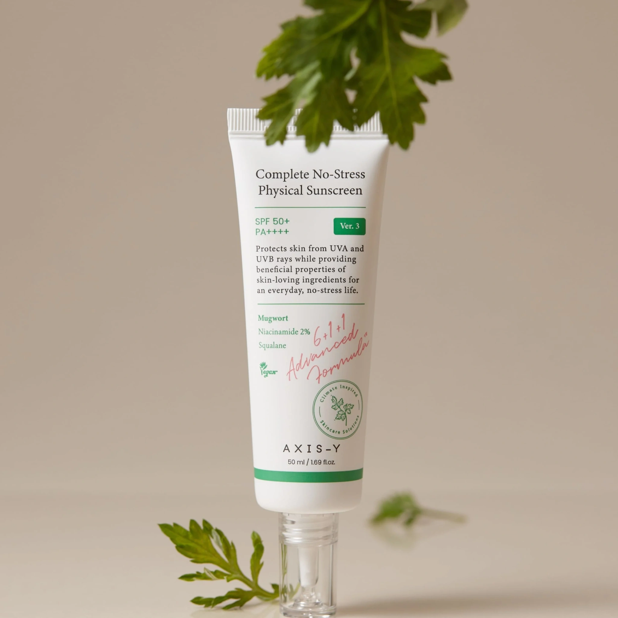 Axis-Y Complete No-Stress Physical Sunscreen V.3, 50 ml