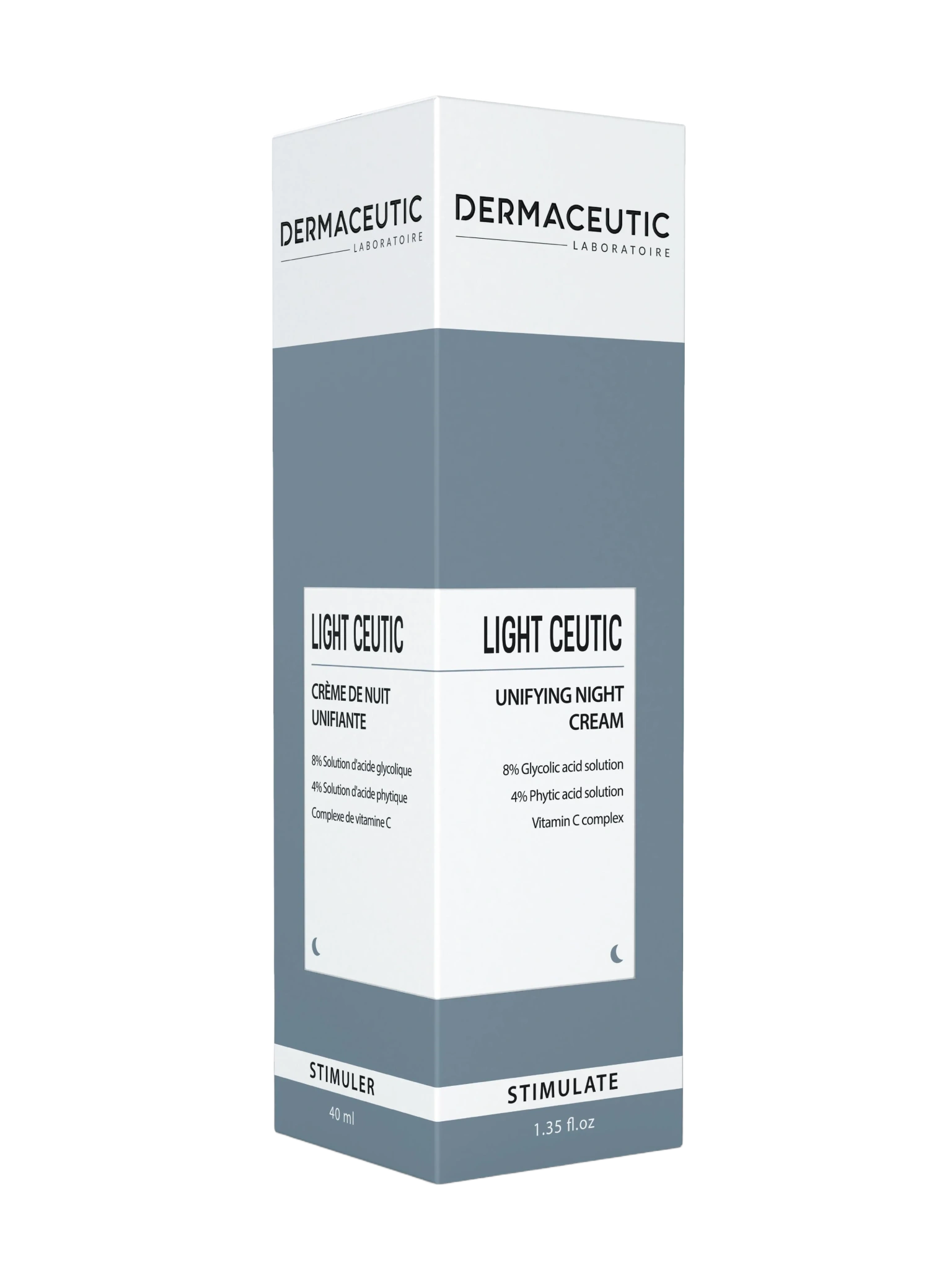 Dermaceutic Light Ceutic Unifying Night Cream, 40 ml
