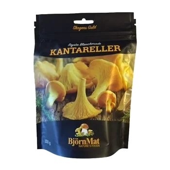 Frysta Kantareller, blancherade