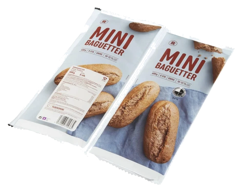 Minibaguetter Grove 8x75g, 600 g