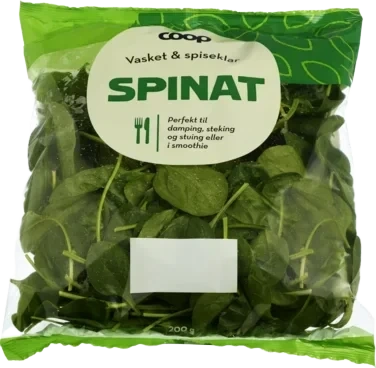Coop Spinat Vasket