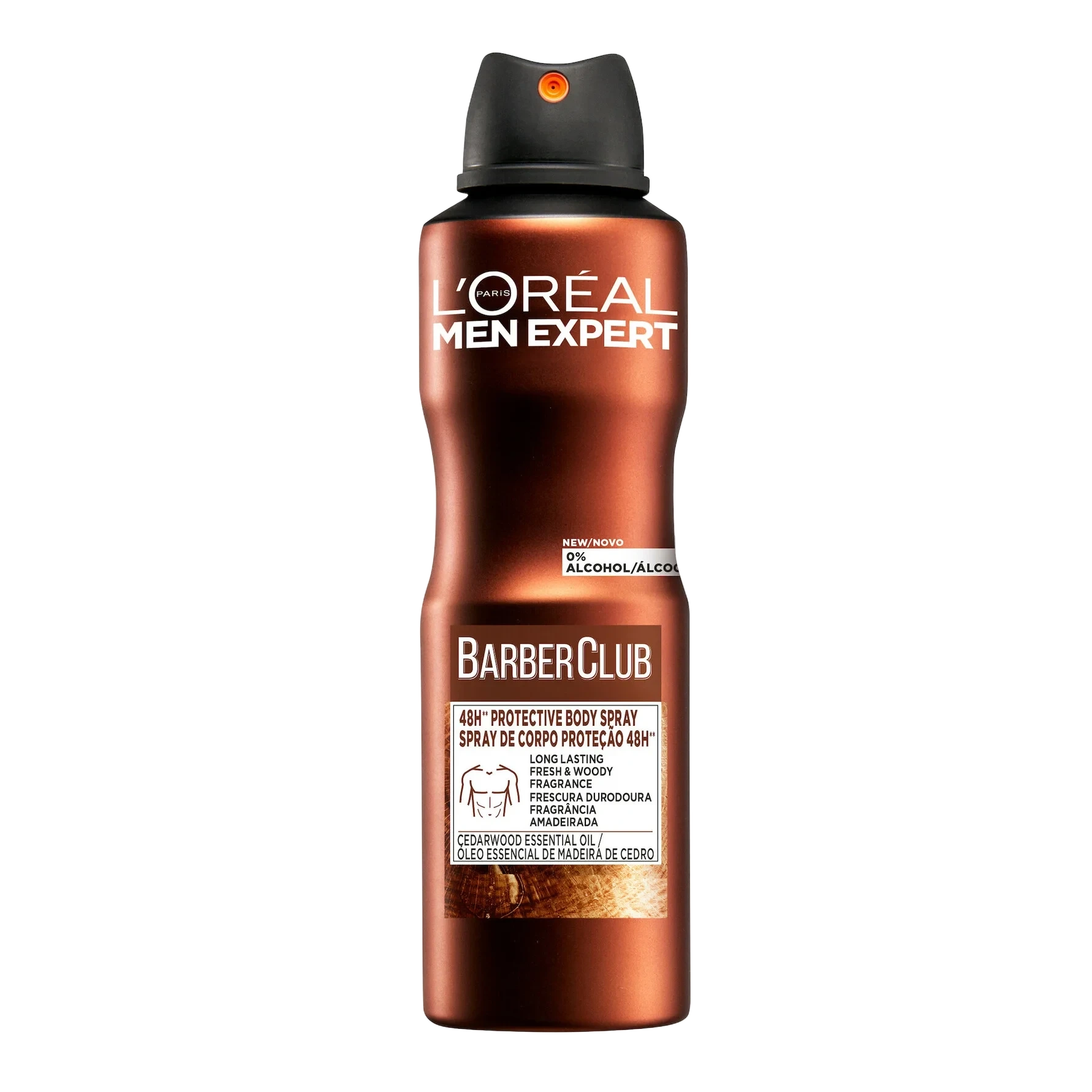L'Oréal Paris Men Expert Barber Club 48H Protective Body Spray 150 MLT