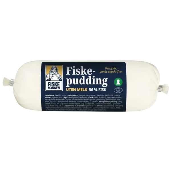 Fiskepudding Pølse u/melk 400g Fiskemannen