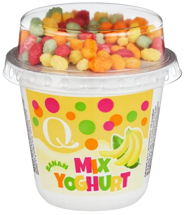 Q barneyoghurt banan beger 135g