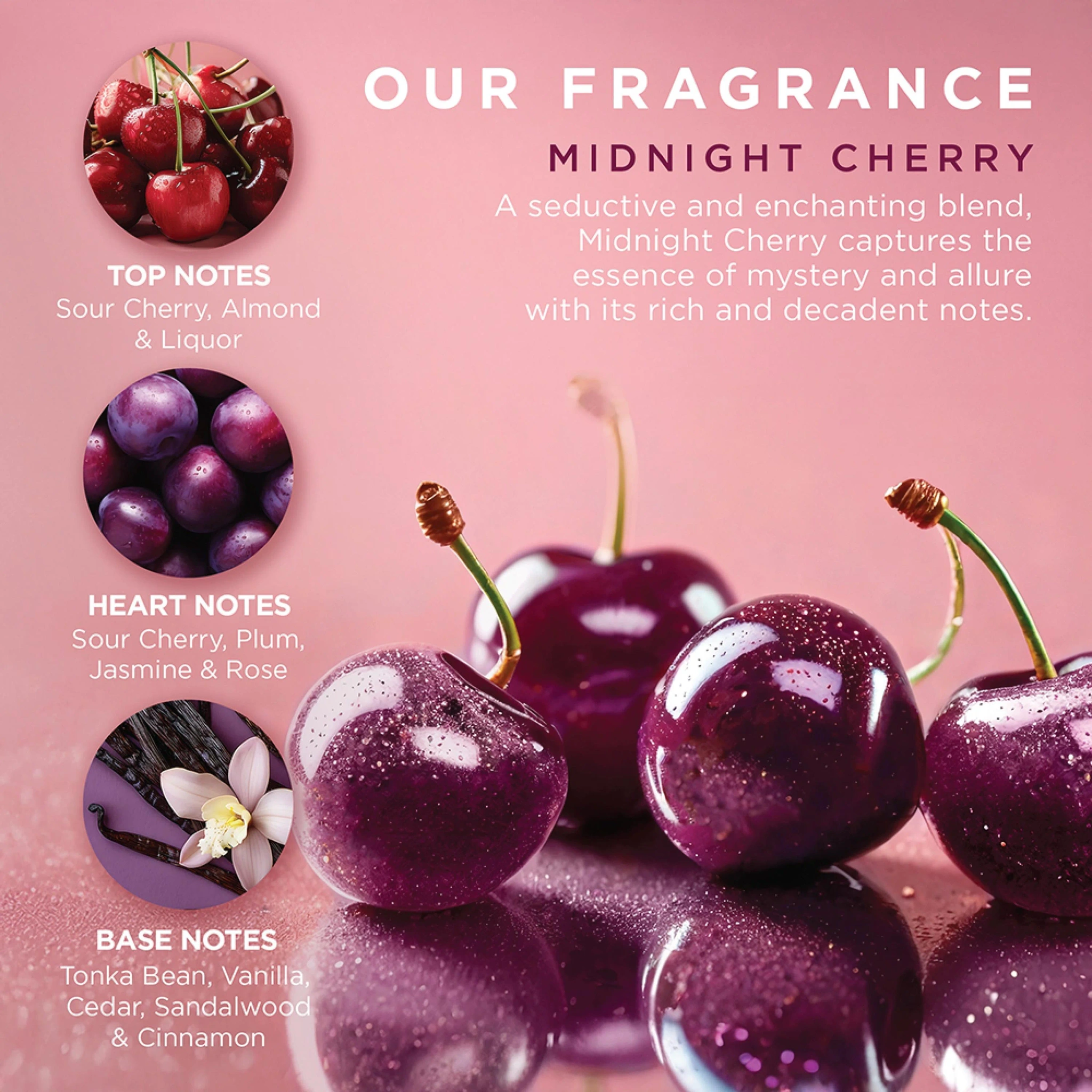 Baylis & Harding Wild Cherry & Vanilla Luxury Body Pamper Duo Gift Set, 1 sett