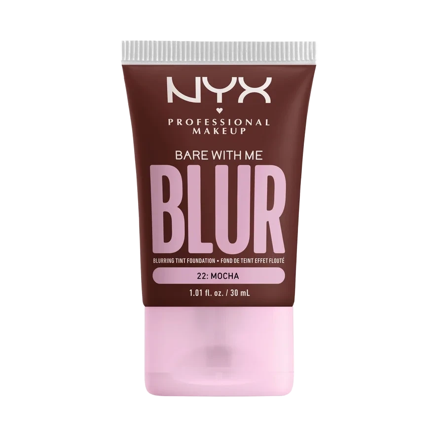 NYX PROFESSIONAL MAKEUP Bare With Me Blur Tint Foundation 22 Mocha