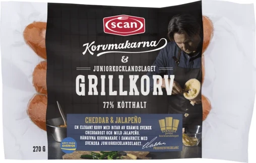 Grillkorv Cheddar