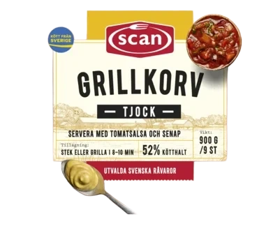 Tjock Grillkorv