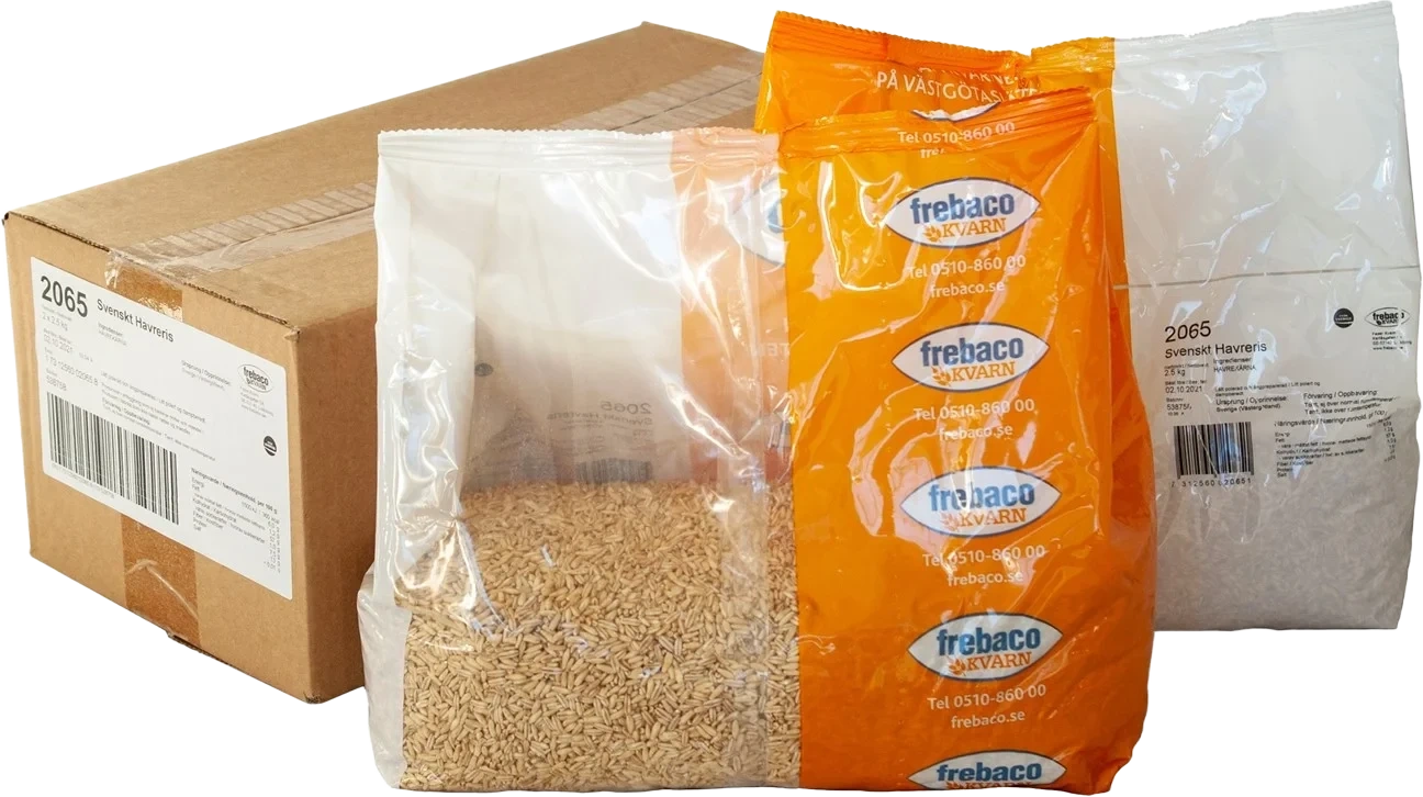 Frebaco Kvarn Nordisk Havreris 2500g