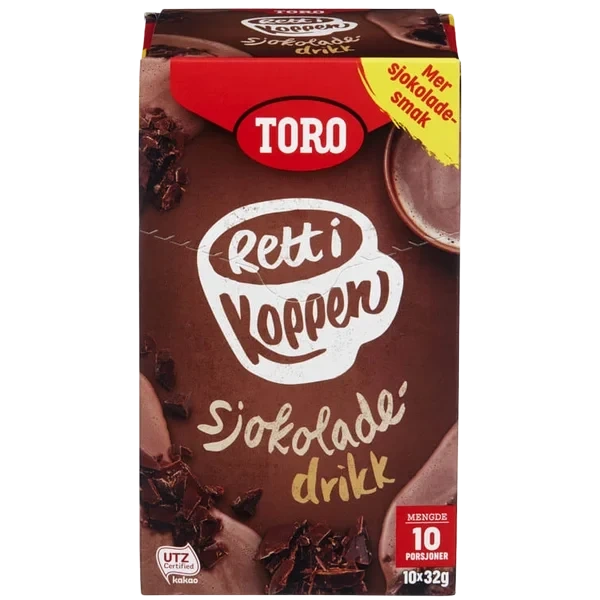 Rik drikk sjokolade øk. 10x32g
