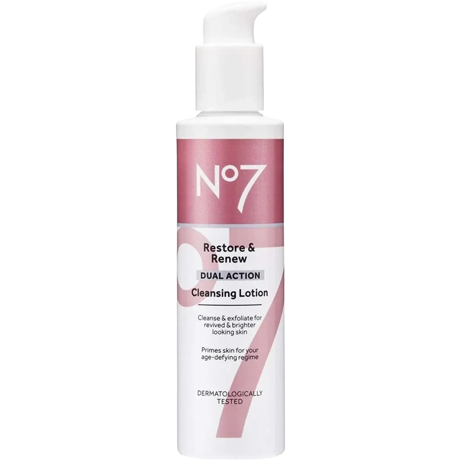 No7 Restore & Renew Cleansing Lotion