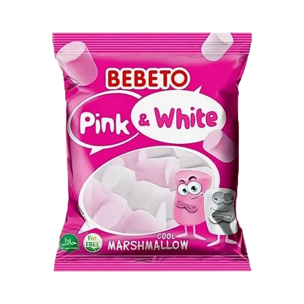 Bebeto Marshmallow Pink & White