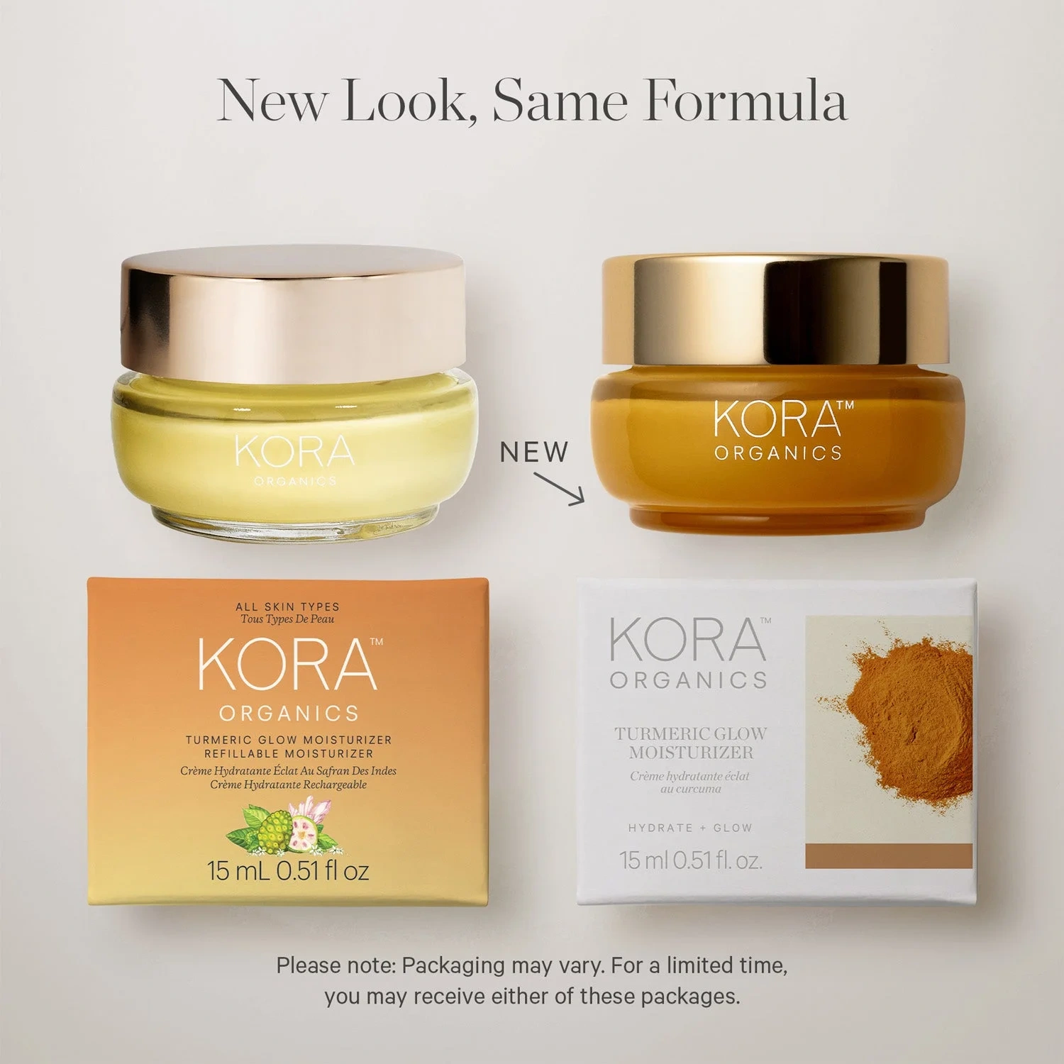 KORA Organics Turmeric Glow Moisturizer