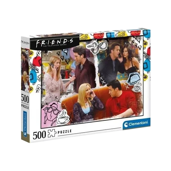 Puslespill 500 Brikker - Friends