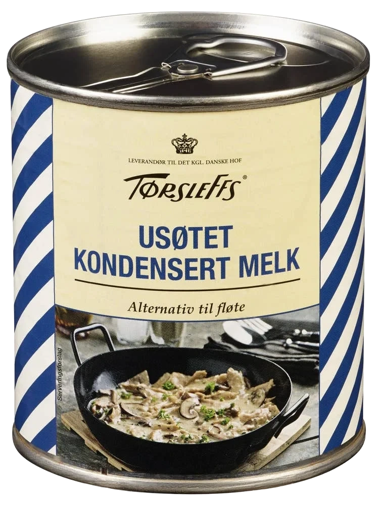 Usøtet kondensert melk 320 g