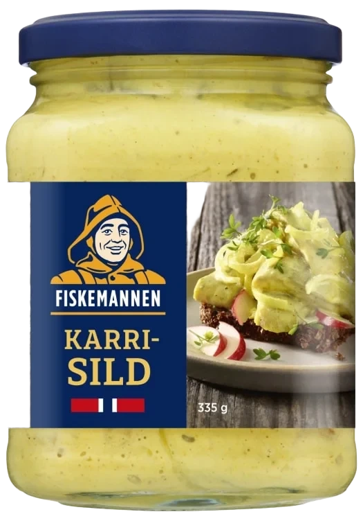 Karrisild 335g Fiskemannen