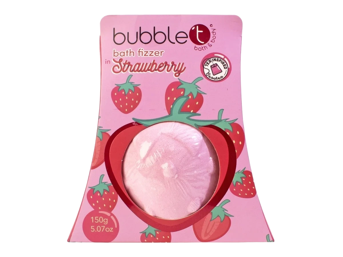 Bubblet Bath Fizzer Strawberry 150g