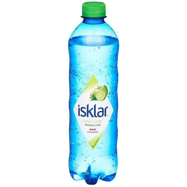 Isklar Sparkling Eple&Lime 0,5l