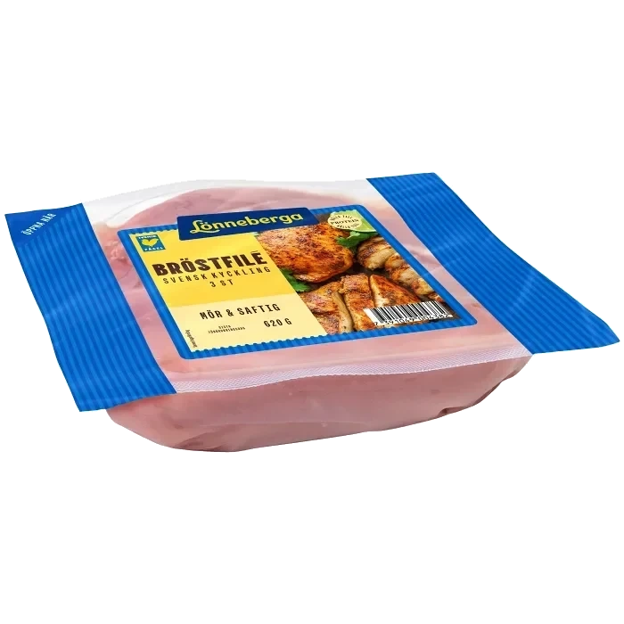 Kycklingbröstfilé Färsk 620g Lönneberga