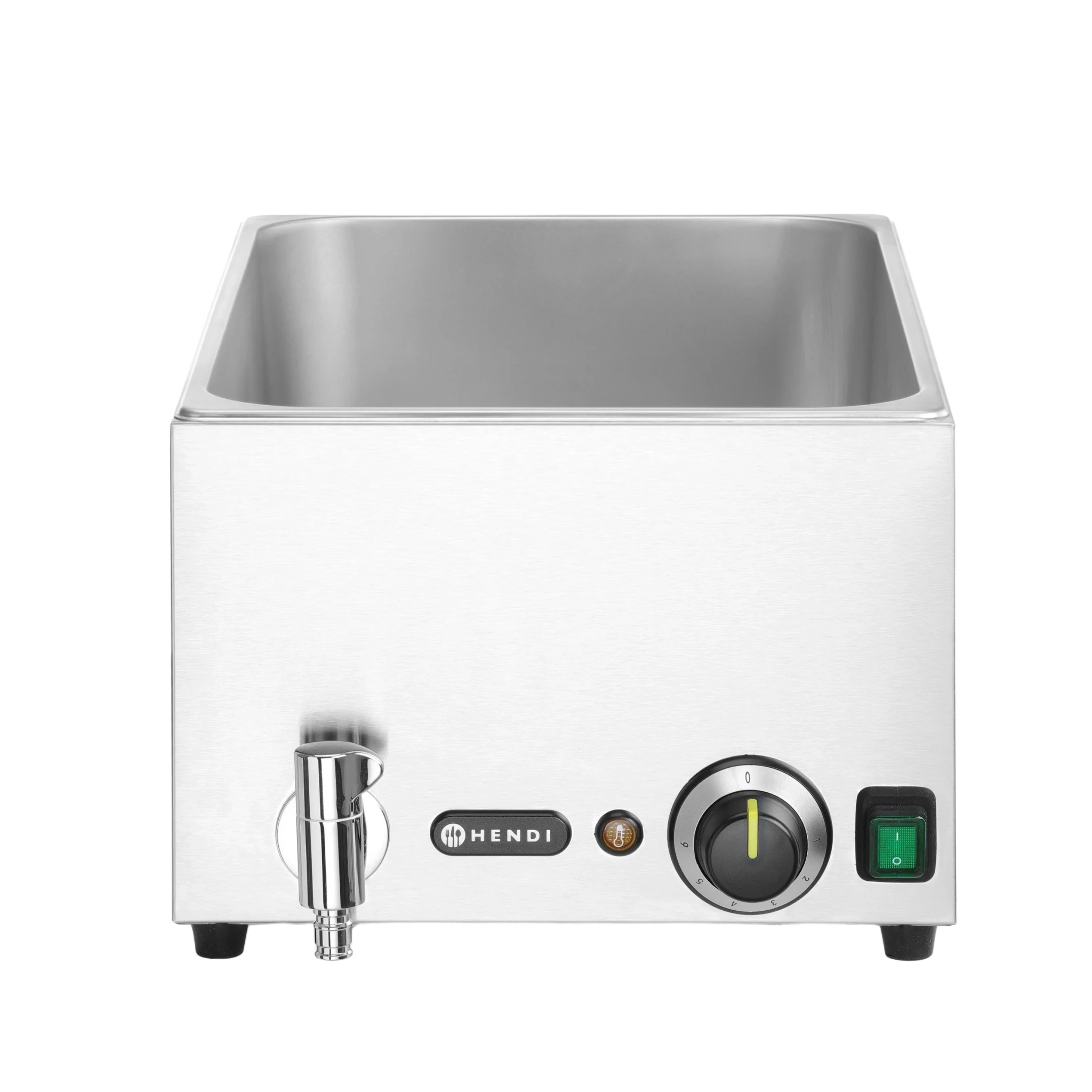 Hendi Ranger Bain-marie med dräneringskran