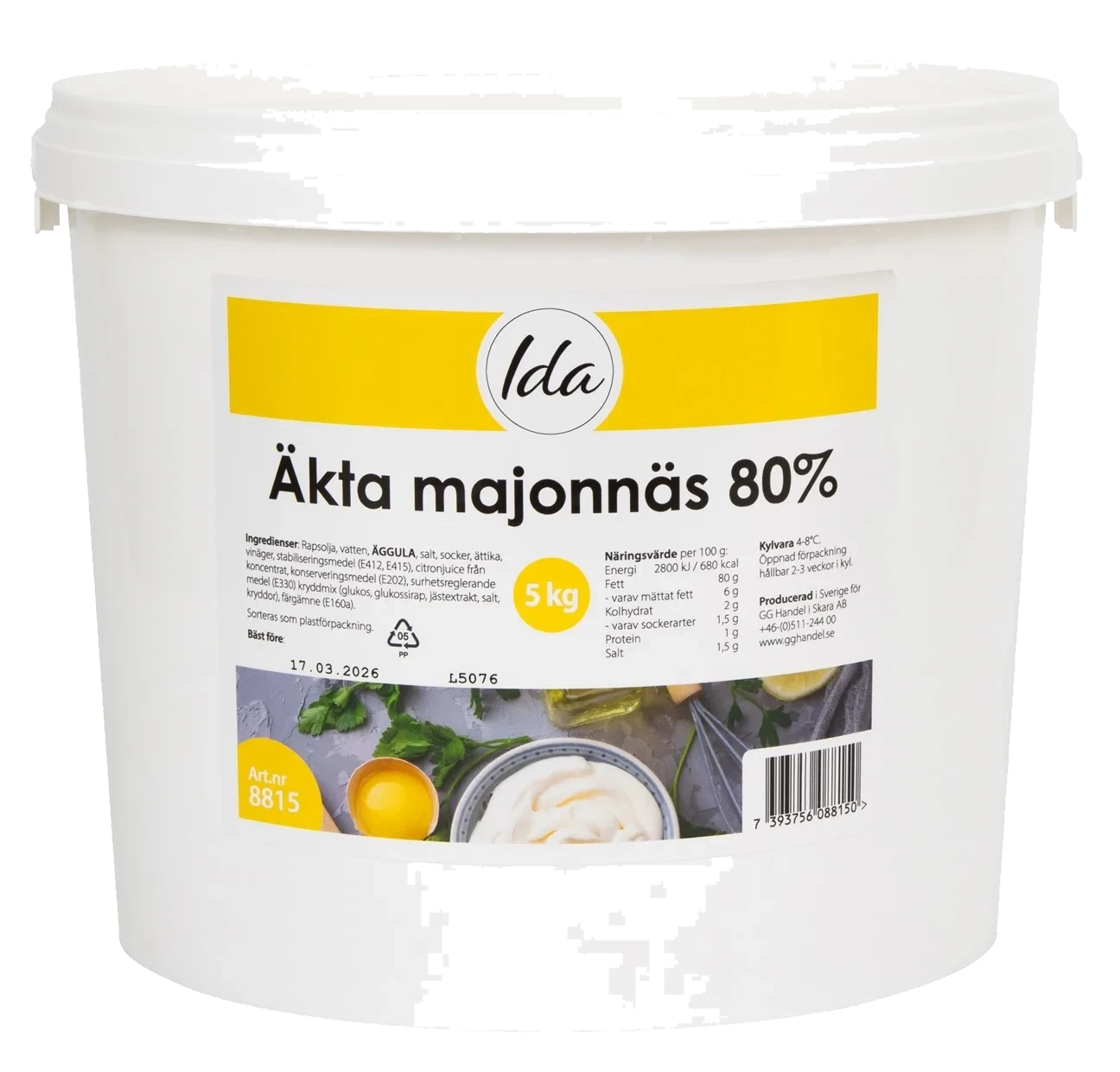 Majonnäs 80%