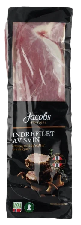Svin Indrefilet Ca500g Jacobs Utvalgte