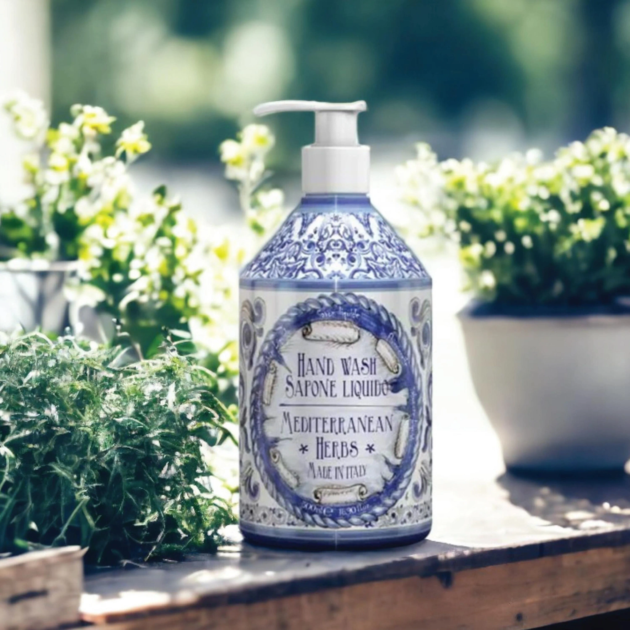 Rudy Profumi Hand Wash Mediterranean Herbs, 500 ml