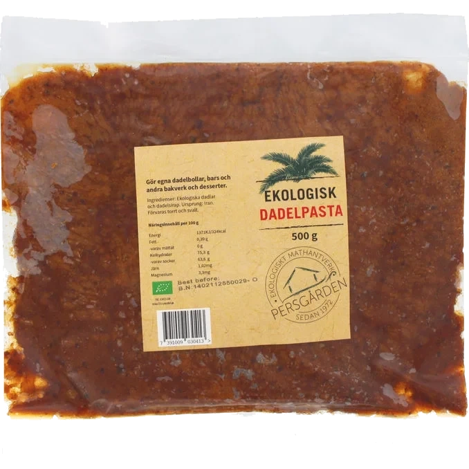 Dadelpasta Eko